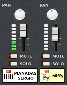 Audio faders