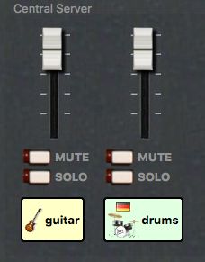 Audio faders