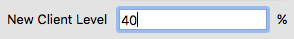 New client level